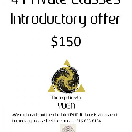 4 private sessions intro offer