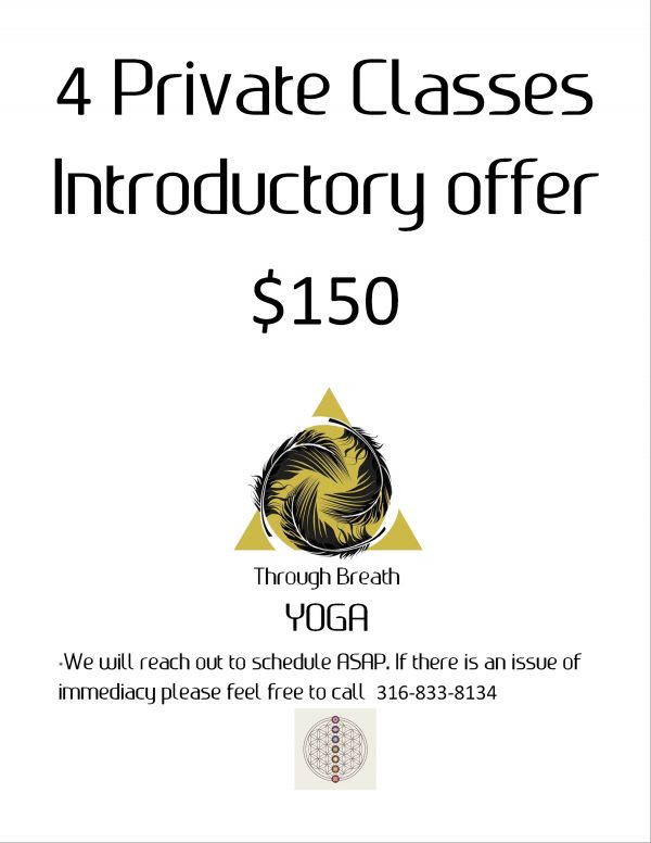 4 private sessions intro offer