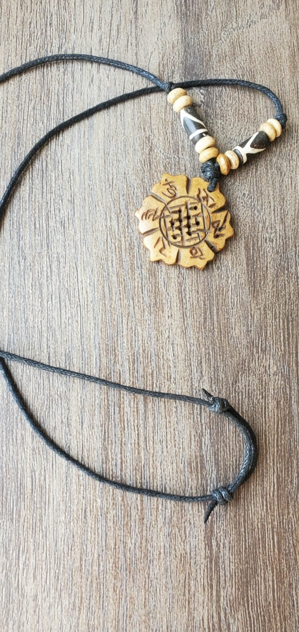 Mantra + Infinity Knot Pendant - Image 2