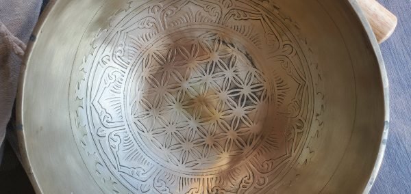 8" Flower of Life Singing Bowl