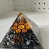 Black Tourmaline 3" Orgonite Pyramid