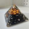 Black Tourmaline 3" Orgonite Pyramid - Image 6