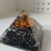 Black Tourmaline 3" Orgonite Pyramid - Image 4