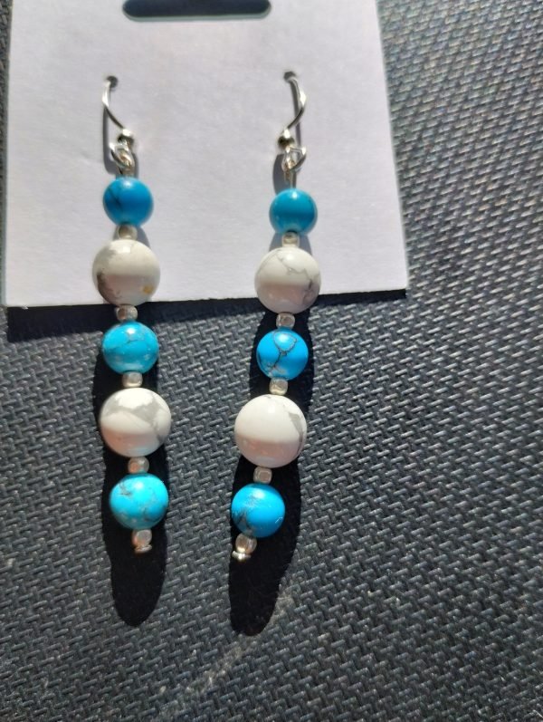 Howlite Earrings