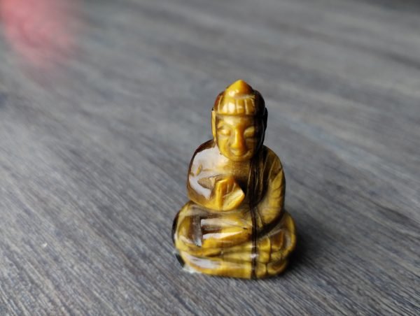 Tigers Eye Buddha - Image 2