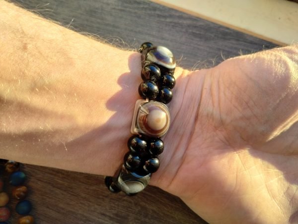 Onyx double strand bracelet - Image 2