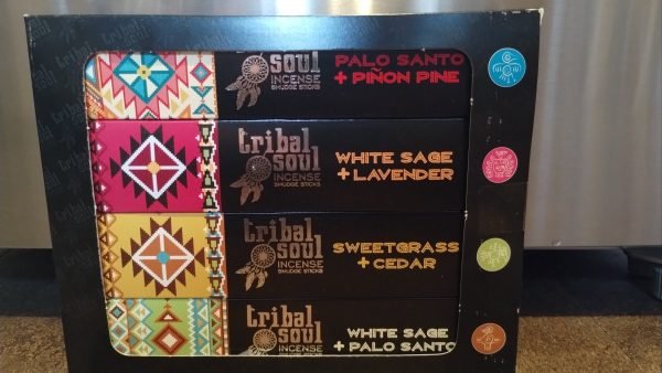 Tribal Soul Premium Incense Smudge Sticks - Assorted Gift Set Includes 8 Fragrances (15g. Each