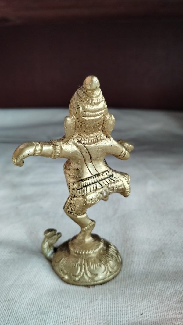 Dancing Ganesh Ganapati 3.5" Altar Statue - Image 5