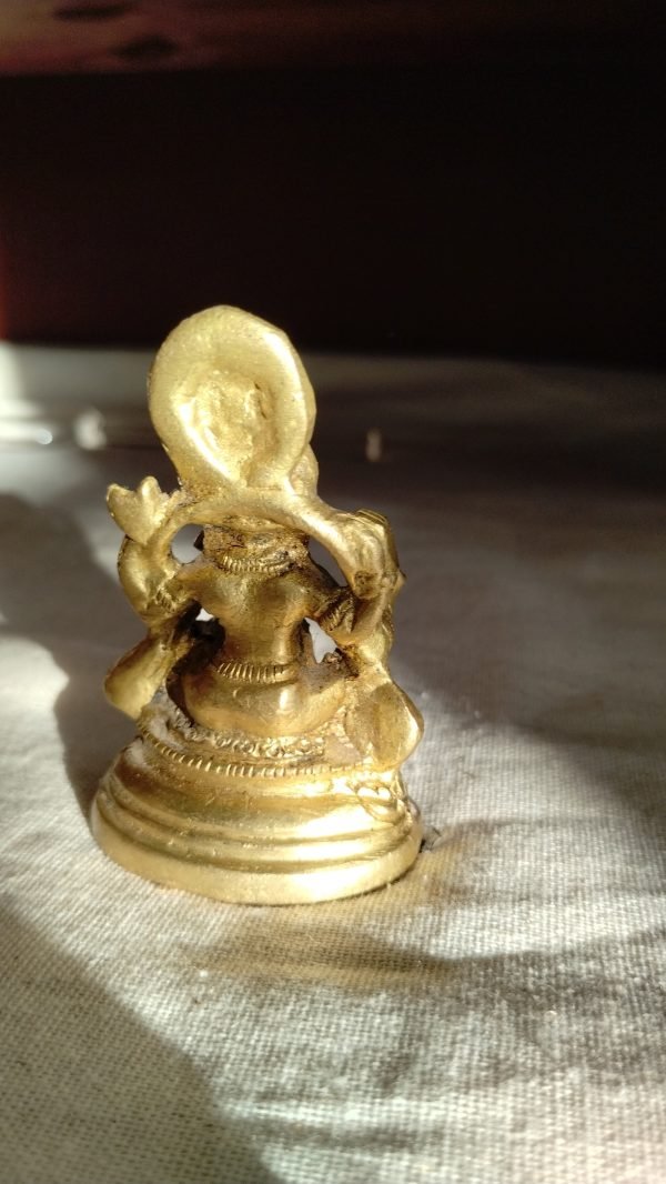 Ganesha on Throne small - Image 6