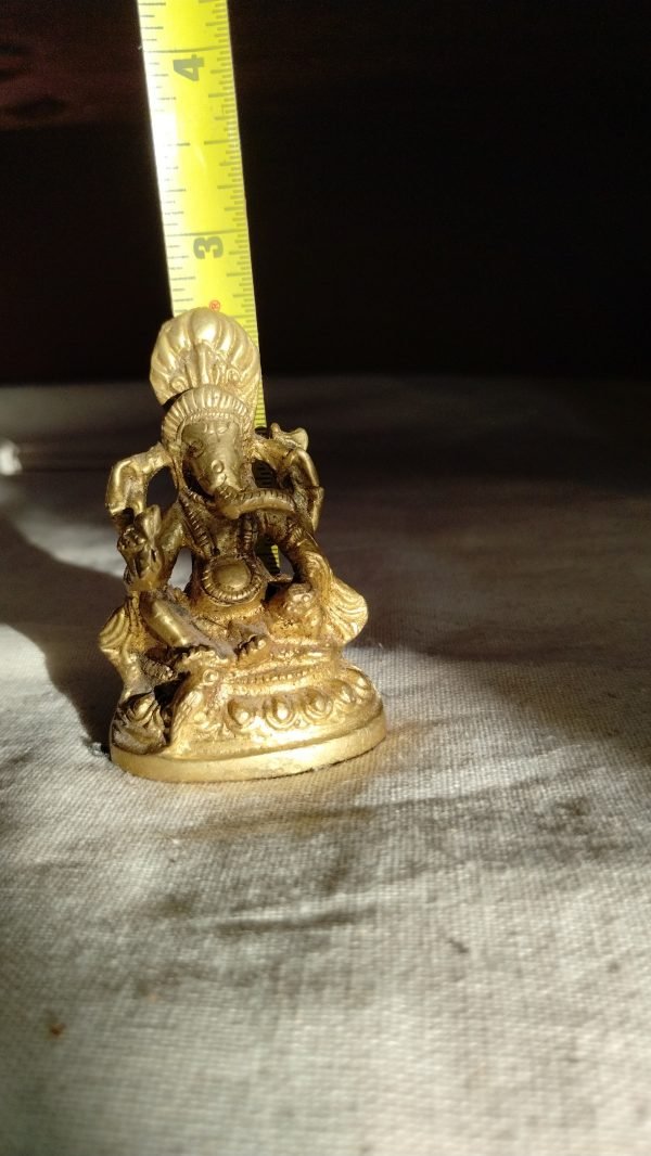 Ganesha on Throne small - Image 3