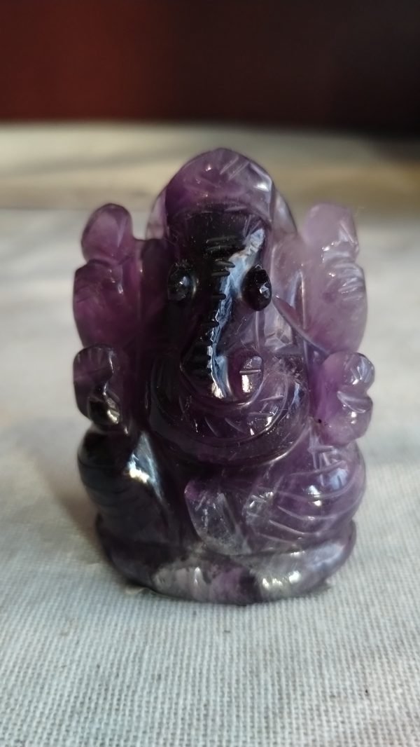 Amethyst Ganesha Statue