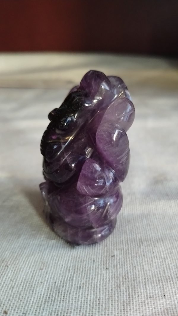 Amethyst Ganesha Statue - Image 2