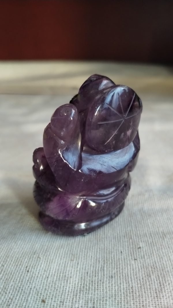 Amethyst Ganesha Statue - Image 3