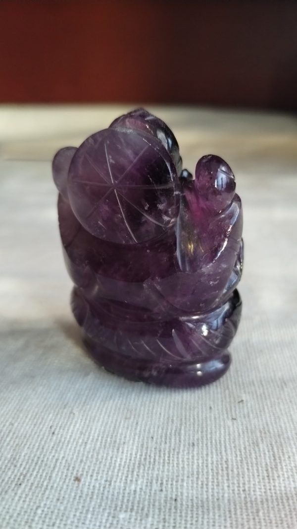 Amethyst Ganesha Statue - Image 5