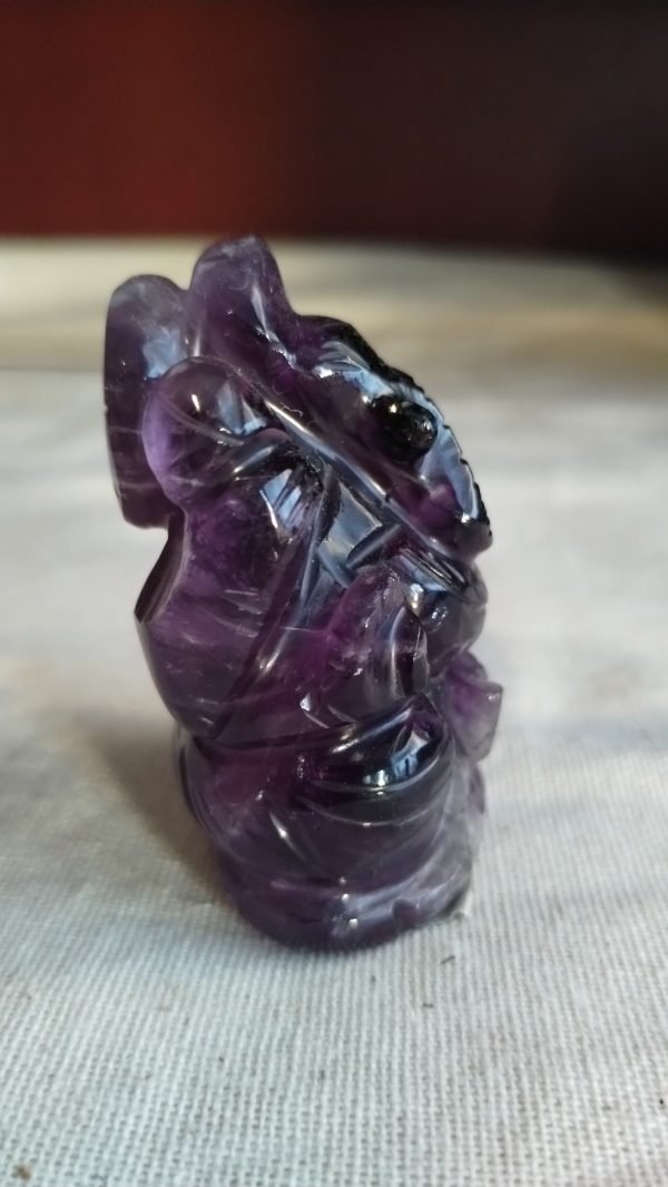 Amethyst Ganesha Statue - Image 4